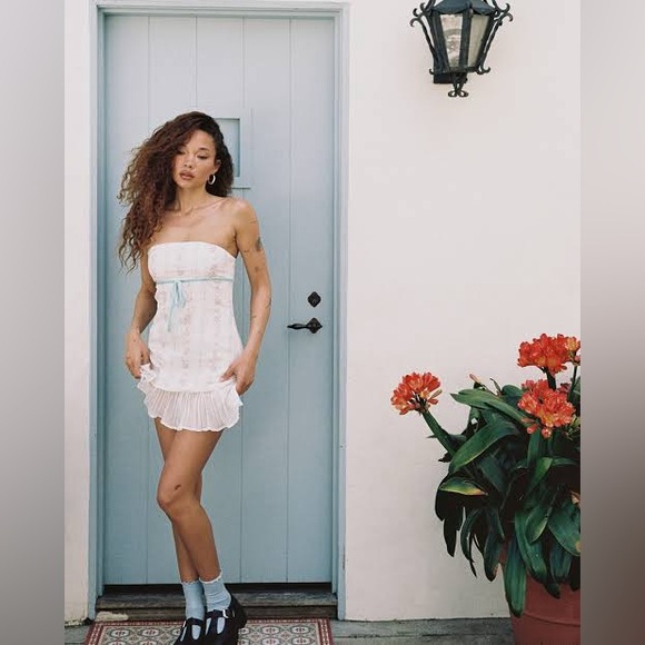 Princess Polly - Odette Cotton Mini Dress - Picture 10 of 16